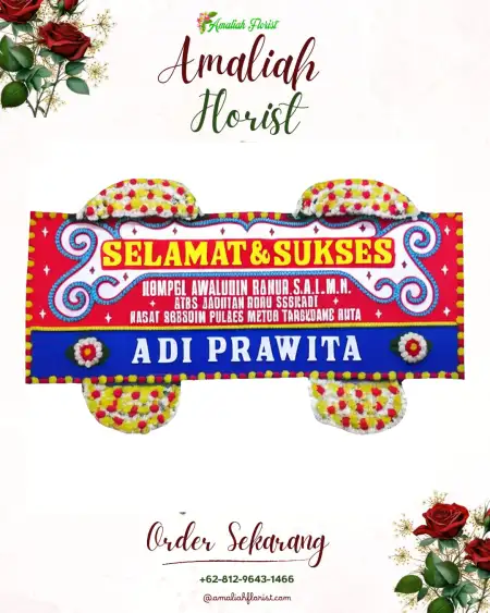 Papan Bunga Ucapan Selamat Yudha Karya Jitu